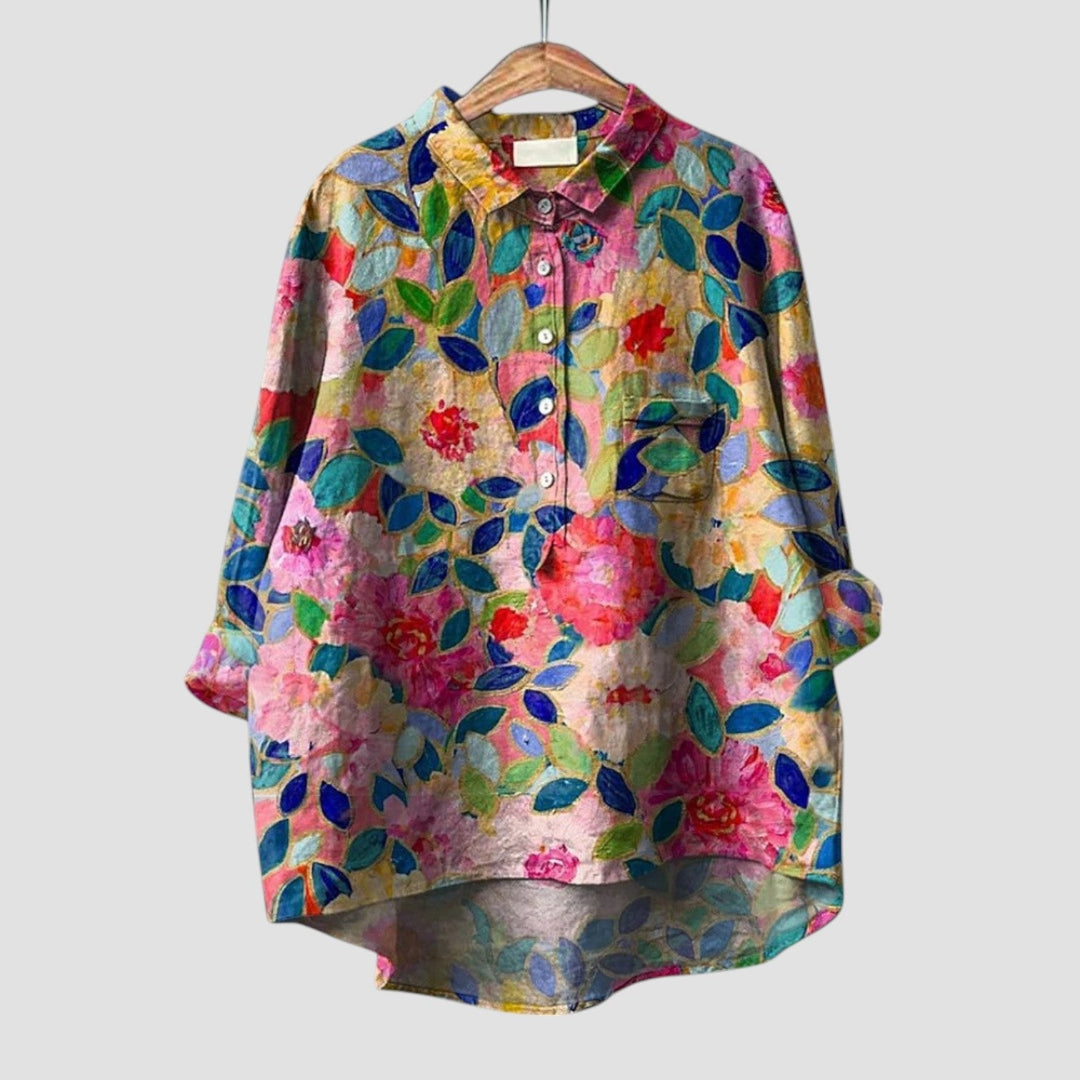 Helena - Floral Ease with a Fashionable Twist
