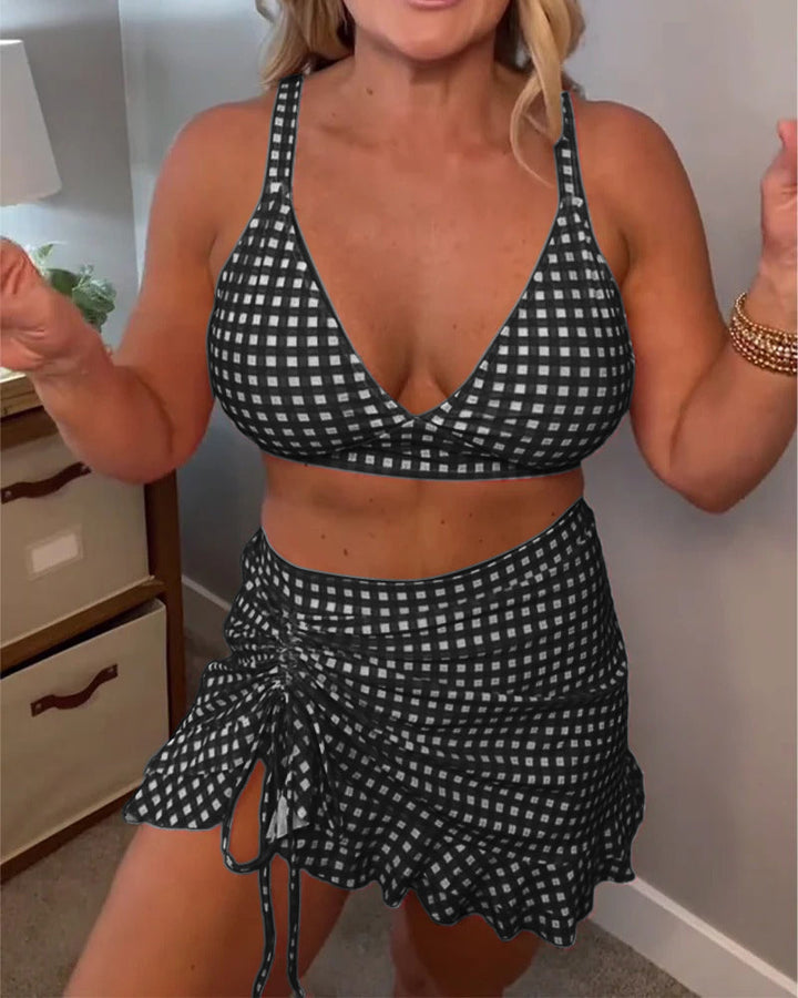 Joanna - Relaxed Check Set