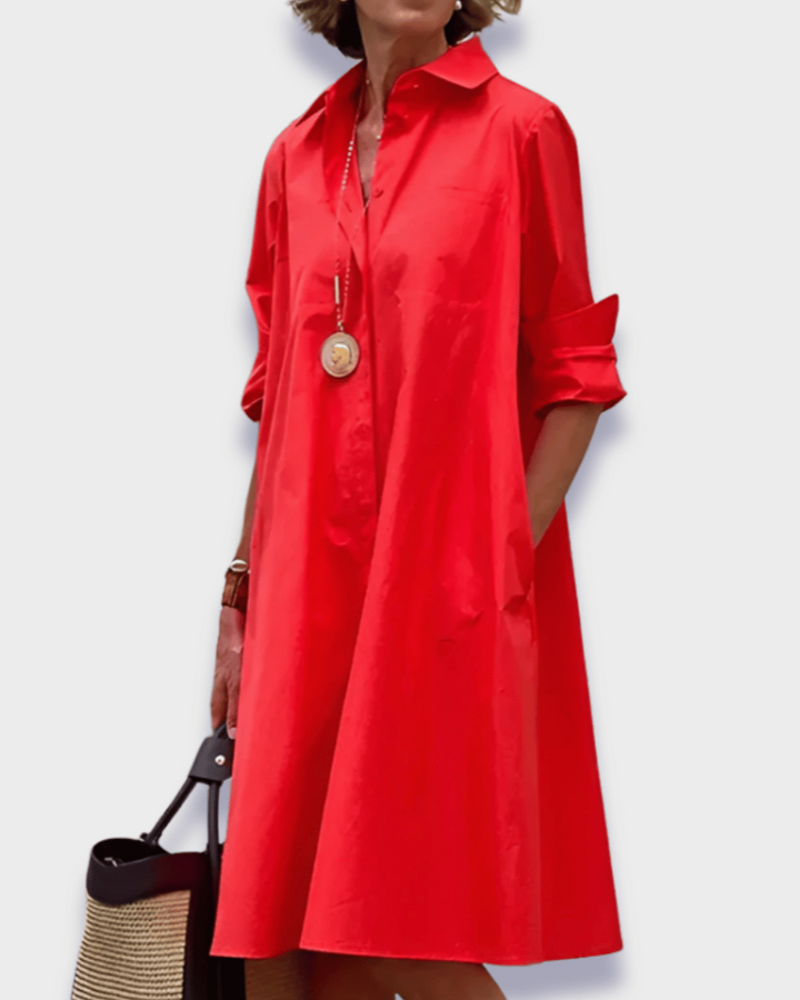 Margot - Chic Casual Polo Dress