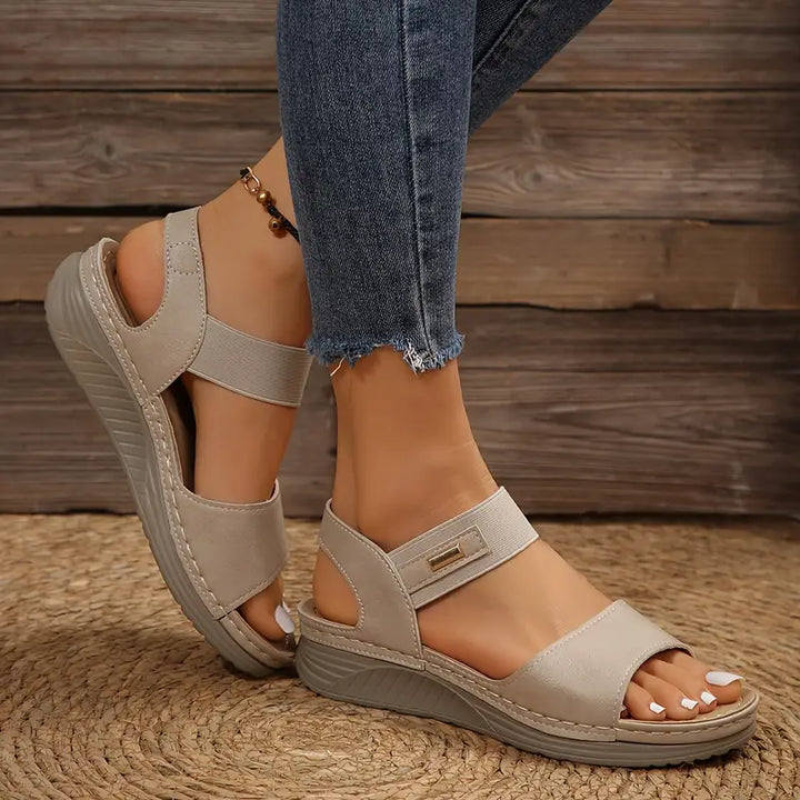 Selina – Comfortable Wedge Sandals