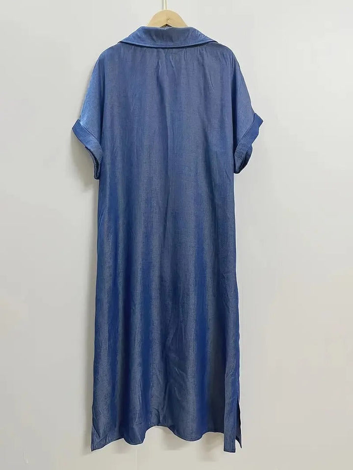 Beatrice - Pocketed Shirt Dress