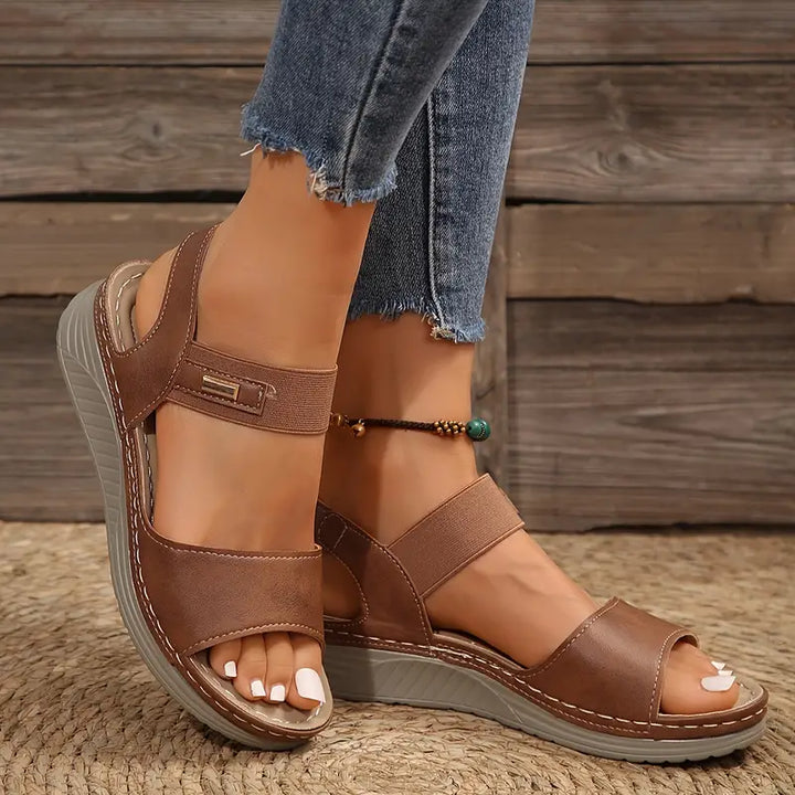 Selina – Comfortable Wedge Sandals