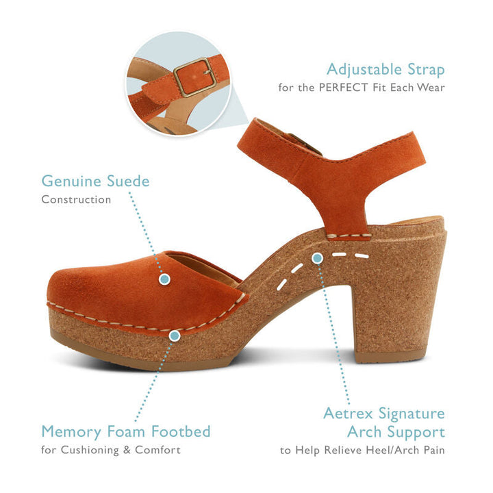 Tabitha – Closed Heel Sandals