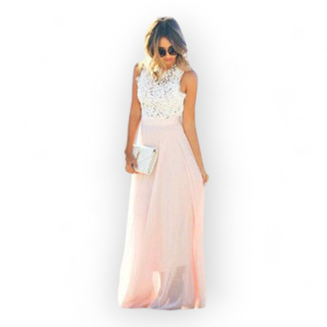 Louisa - Elegant Summer Dress with Subtle Accents