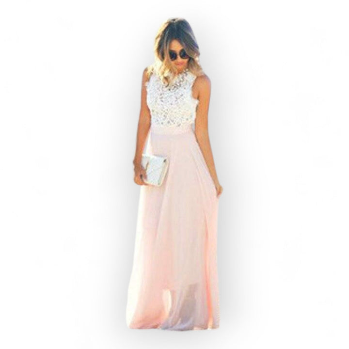 Louisa - Elegant Summer Dress with Subtle Accents