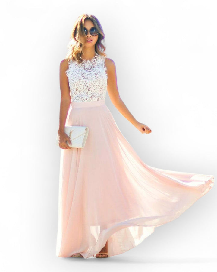 Louisa - Elegant Summer Dress with Subtle Accents