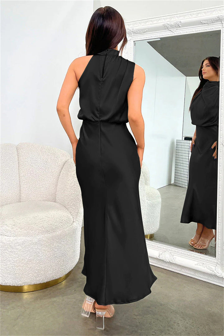 Tabitha - Halter Neck Long Dress
