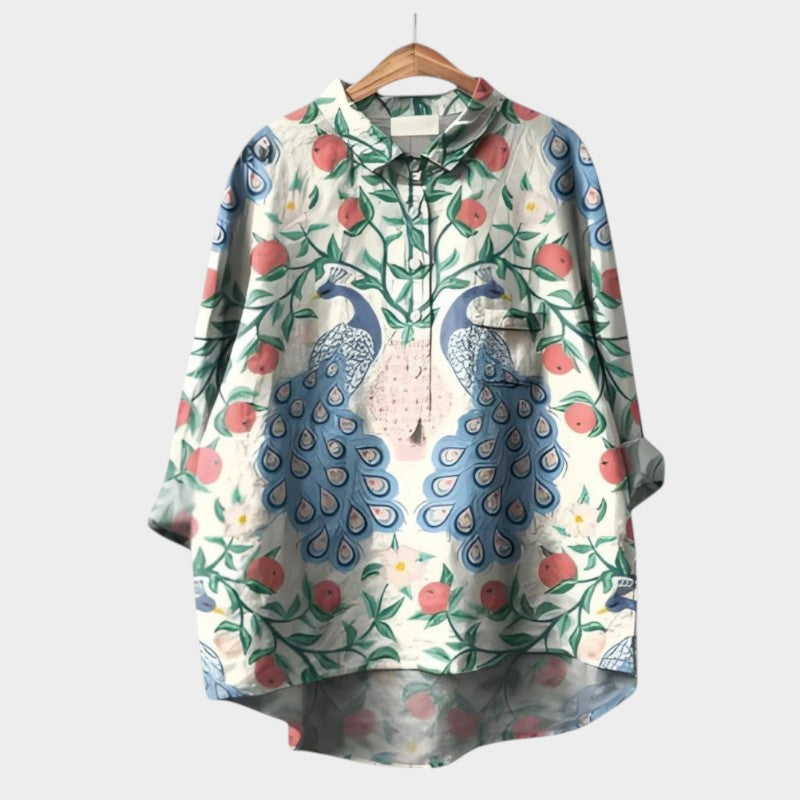 Zara - Breezy Floral Blouse
