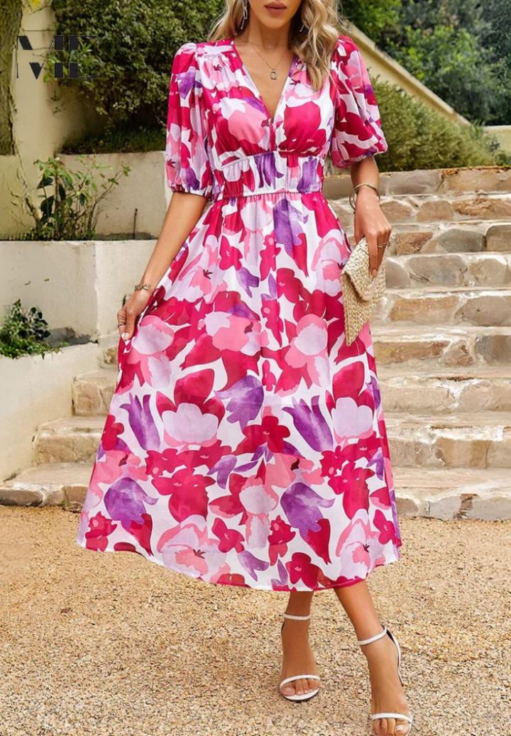 Bonnie - Elegant Timeless Midi Dress (Limited Stock Available)
