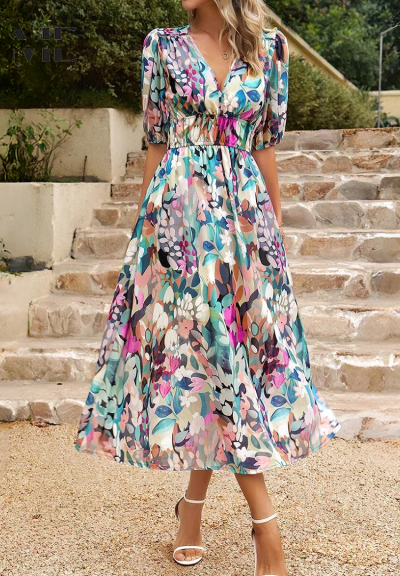 Bonnie - Elegant Timeless Midi Dress (Limited Stock Available)
