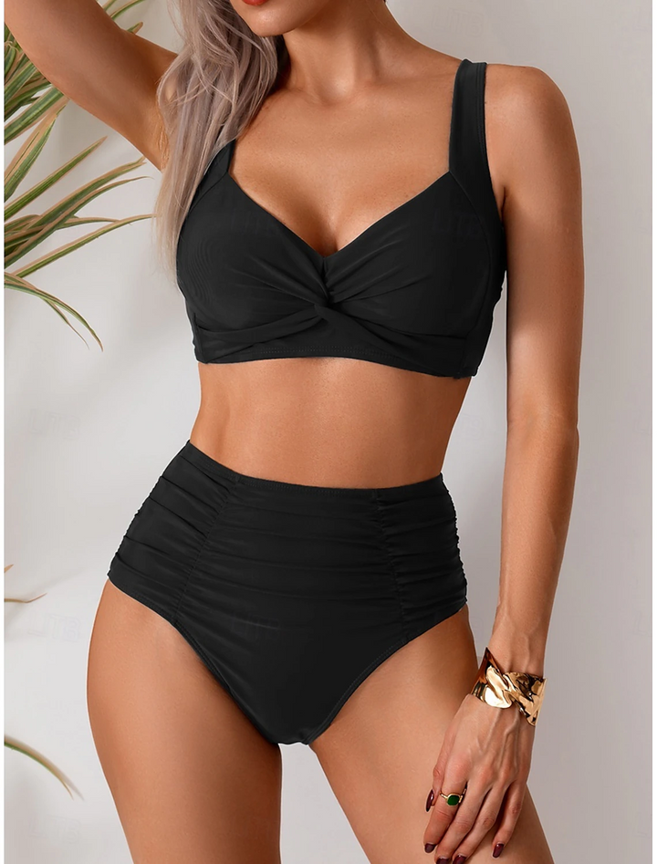 Rosemary - Ruched Fabric Bikini