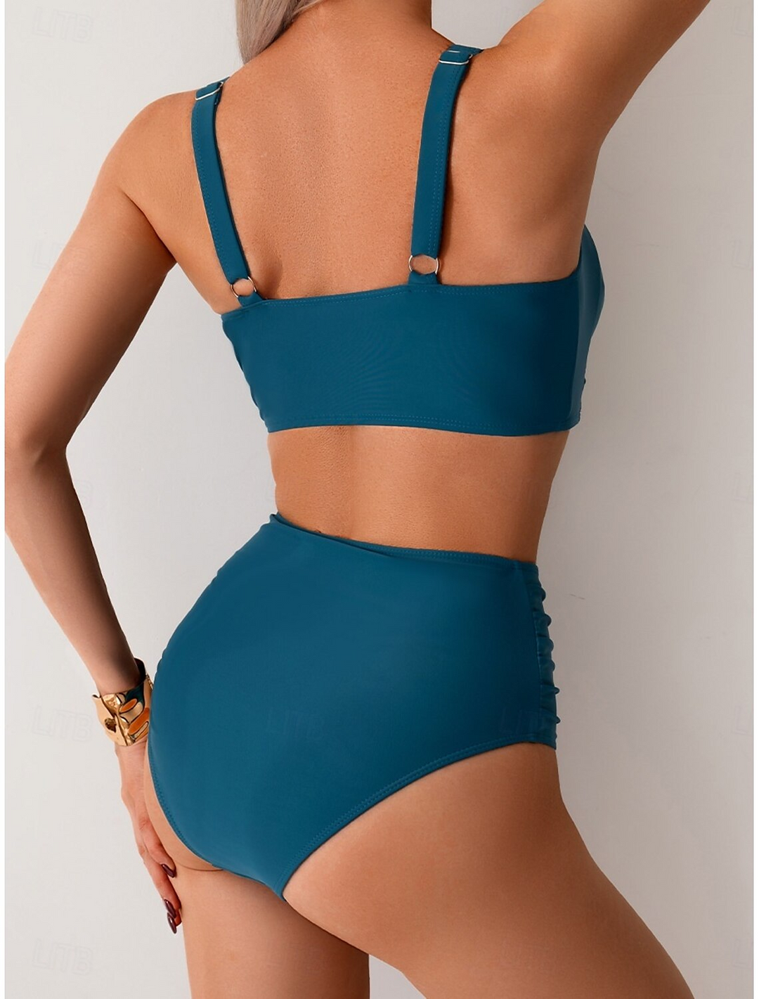 Rosemary - Ruched Fabric Bikini