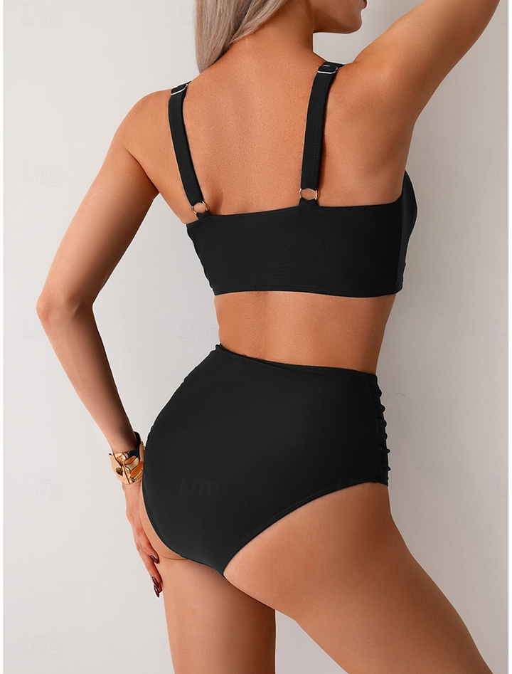 Rosemary - Ruched Fabric Bikini