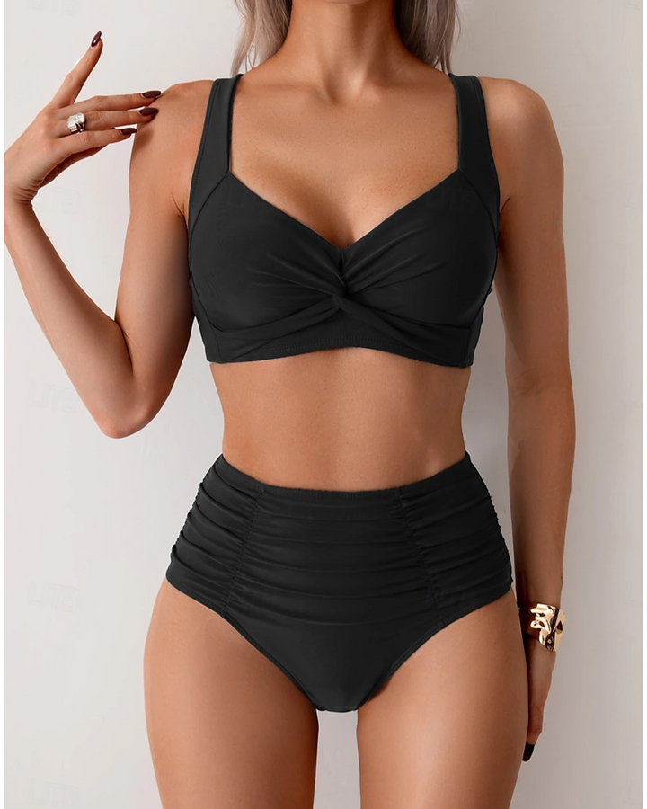 Rosemary - Ruched Fabric Bikini