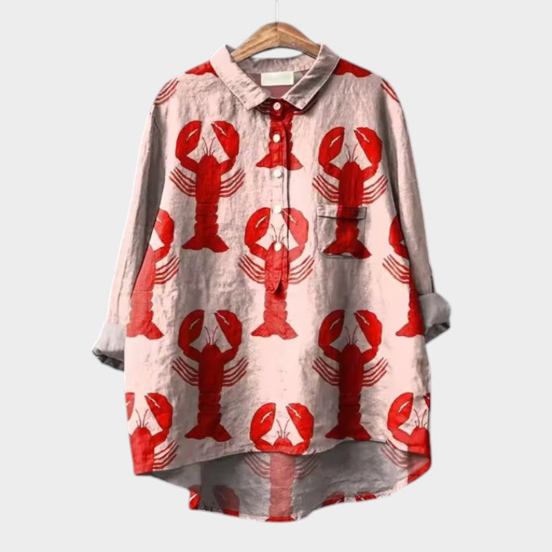 Zara - Breezy Floral Blouse