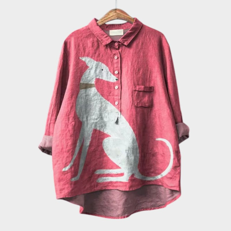 Victoria - Casual Charm with a Canine Twist